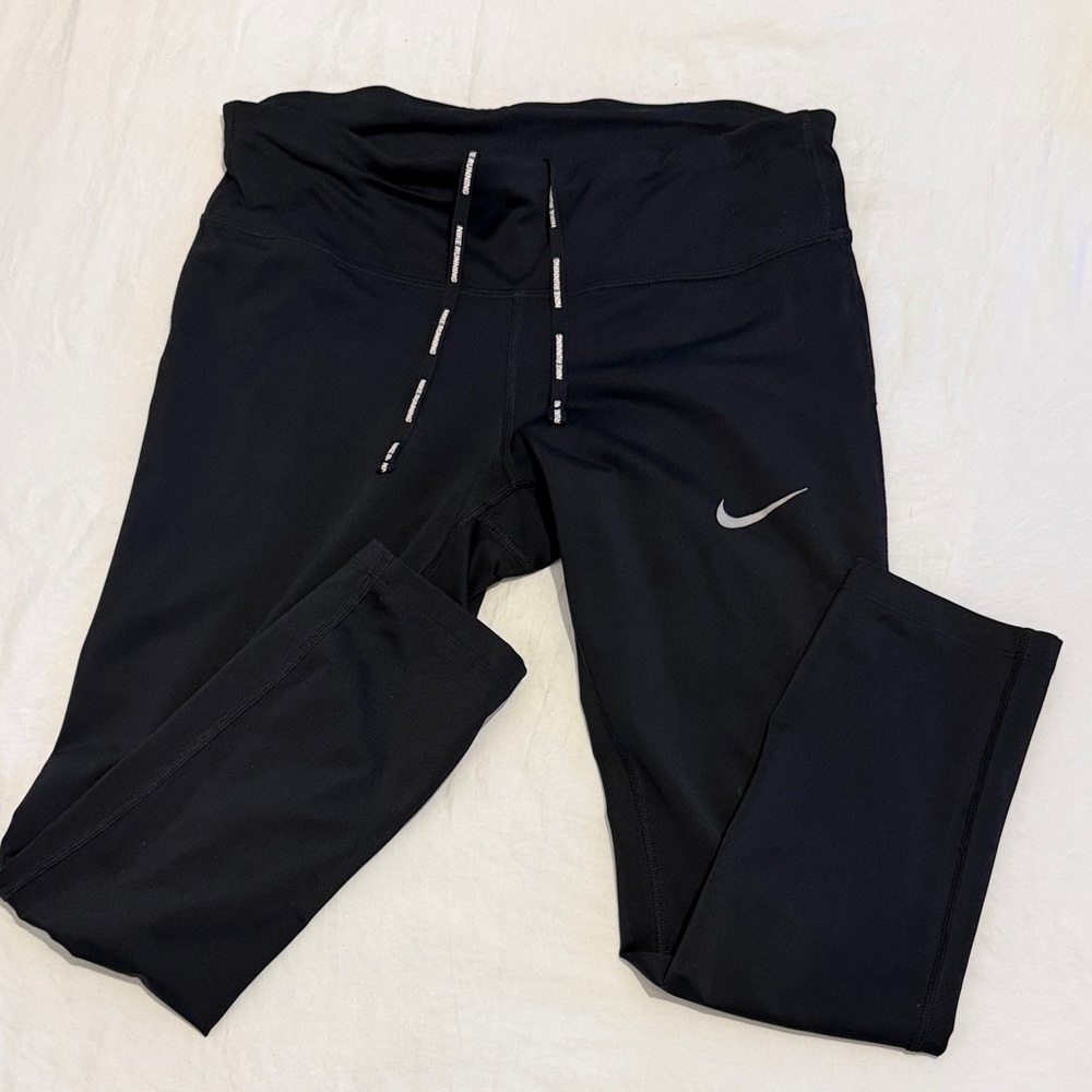 Nike Women’s Black and White Leggings
